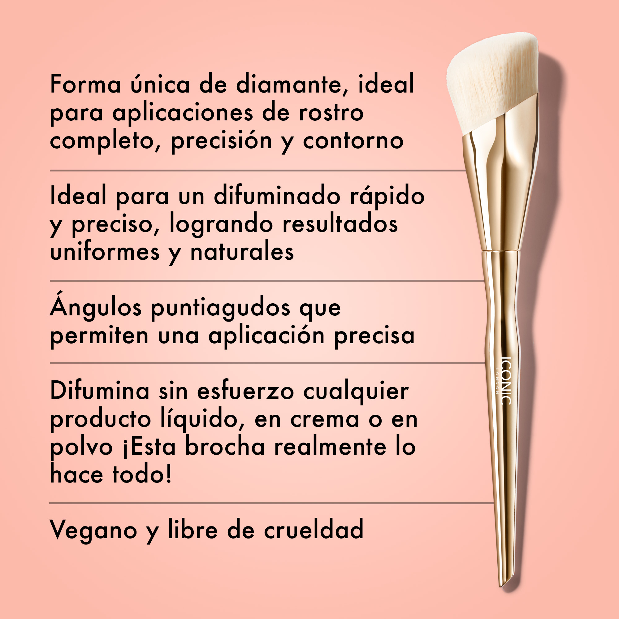 COMPLEXION BRUSH BY ICONIC LONDON (BROCHA PARA ROSTRO)